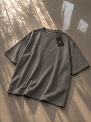 TENZERO Signature Oversized Tee — Stone Taupe